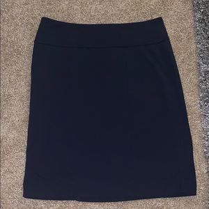 Navy Blue Pencil Skirt